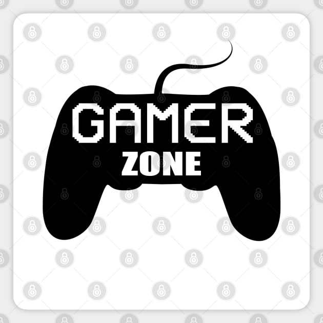 Gamer Zone Magnet by Peach Lily Rainbow